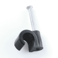 Unifix 7mm Round Coax Cable Clips (Box of 100)
